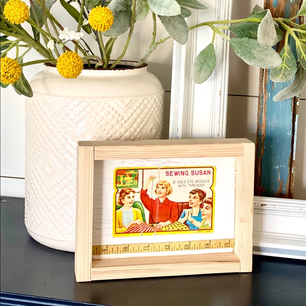 New handmade one of a kind wood sign